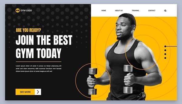 Website example 2